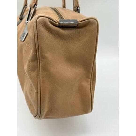 Chanel Chocolate Bar Design Tan Leather Shoulder Bag*GORGEOUS*EUC - Picture 5 of 16